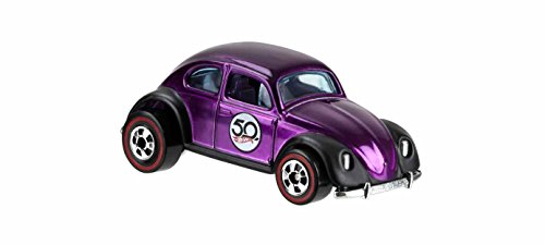 Image of Hot Wheels 50th Anniversary Redline Series 1 /64 Diecast Metal Cars with Button (Multicolour) -Set of 5