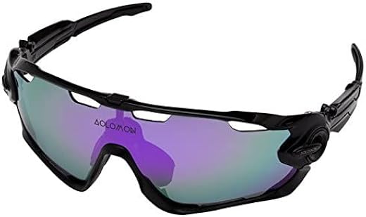 Ubersweet® 2Aolomon Mountain Goggles Polarized Jaw Breaker Sunglasses Design Men Women Eyewear Sun Glasses