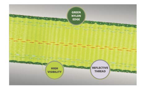 New Hi-Visibility BA Products HV38-200C 8 Point Tie Down System with Chains on Ratchets and Straps for Rollback Reflective Thread