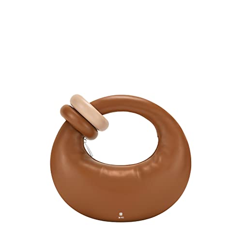 JW PEI Feminino Bolsa De Alça Superior Ábaco Marrom