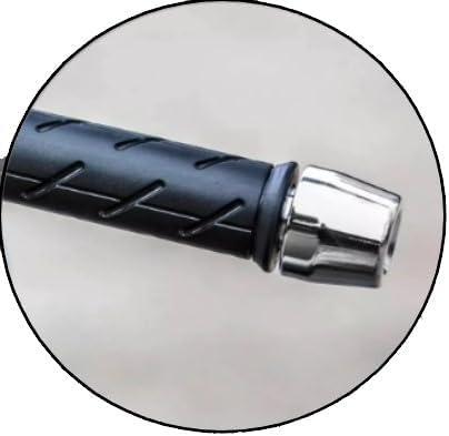 Peso para guidão em close-up com fundo desfocado em tom cinza claro, uniforme e sem detalhes visíveis Peso para guidão em close-up com fundo desfocado em tom cinza claro, uniforme e sem detalhes visíveis