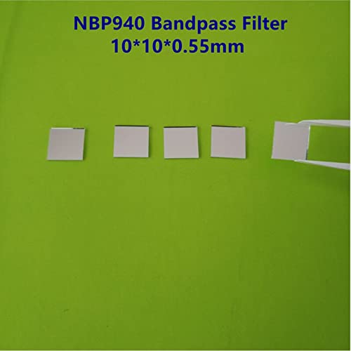 940nm NBP940 IR Filtre passe-bande étroit infrarouge Visible Light Cut Band Passage Glass (spécification : 5 pcs 8 x 7,5 x 0,21 mm)