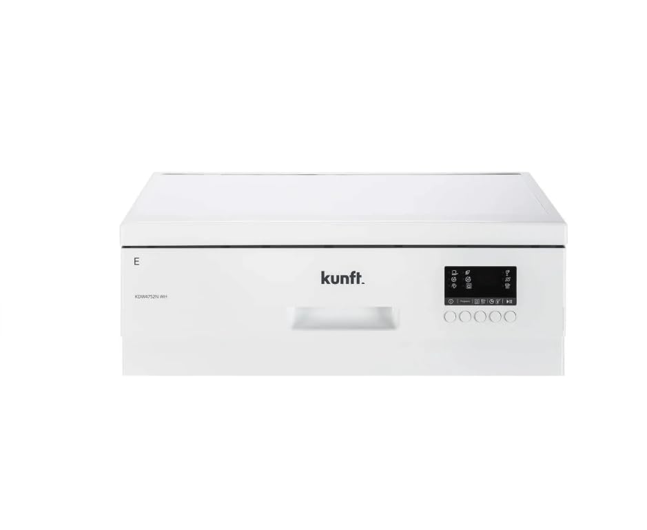 Lavavajillas KUNFT KDW4752N2 WH (12 Cubiertos - 60 cm - Blanco)