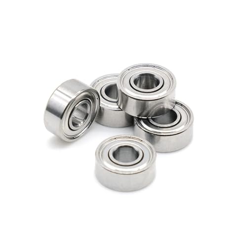 Rodamiento miniatura de ranura profunda 5x10x4mm en acero cromado MR105ZZ