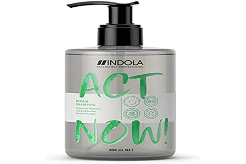 Indola Act Now! Repair Champù Para Pelo Dañado 300ml, Cedro Cover