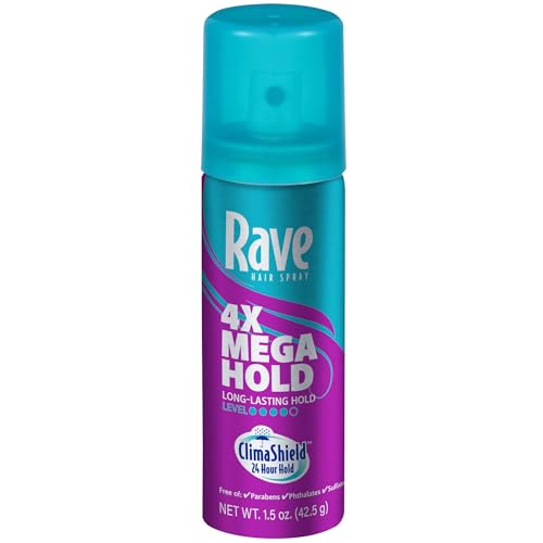 Rave Hair Spray Aerosol Mega 1.5 oz miniatura 1
