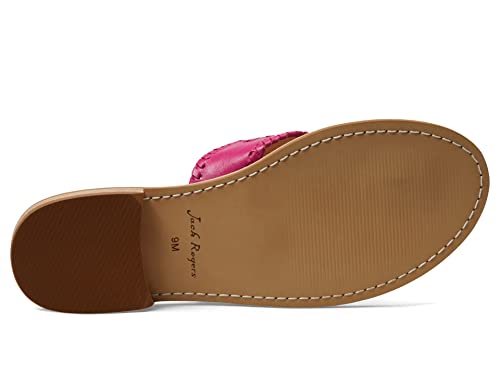 Image of Jack Rogers Jacks Flat Sandal Fuchsia /Fuchsia 5.5 M