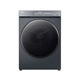 Haier X Series 7 Tumble Dryer, Heat Pump, 10kg, 1400 rpm, A+++ Energy Rating, Removes Odours and Bacteria,Twin Turbo, 14 Programmes, Graphite, 61x60x85 cm - HD100-C367GU1-UK
