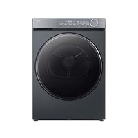 Haier X Series 7 10kg Freestanding Heat Pump Tumble Dryer, A++ Rated, Twin Turbo, Ion Air Fresh, hOn App, 14 Programmes, Graphite, 61x60x85 cm - HD100-C367GU1-UK