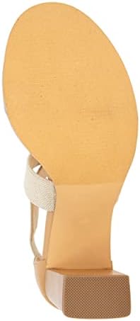 XOXO Women's VELORA Heeled Sandal, Light Natural, 7 | Image 2