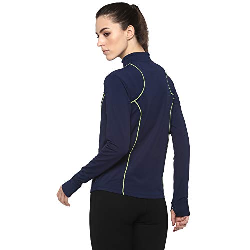 Image of Silvertraq Women's Athleisure Runner Zip Neck T-Shirt