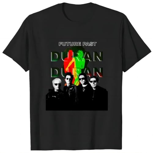 Photo de Duran-Duran-Shirt-Funny-Birthday-Black-Cotton-Tee-Vintage-Gift-Men-Women-Hot Black M