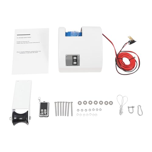 Cabrestante eléctrico para ancla marino 12V, capacidad 25 lbs