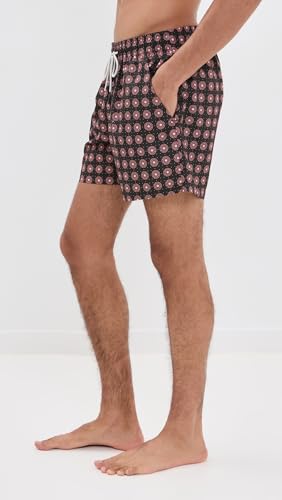 OAS Men's Coffee Lumo Swim Shorts 5"4