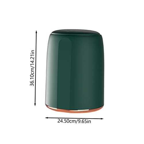 Caneca de basura para cocina con tapa de doble capa miniatura 2