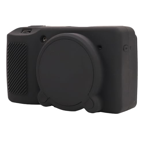Funda silicona para cámara Ricoh GRIII GRIIIX black miniatura 1