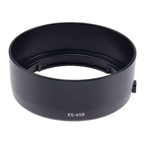 Image of SUPERNIC Es-65B Lens Hood For Canon Rf 50Mm F1.8 Stm On Eos R6 R5 Rp R Camera,Reversible Lens Shade Es-65B Lens Hood,Black