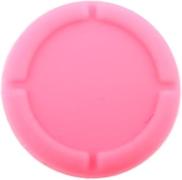 1 PCS 3D Analog Silicone Joystick Cover Thumb Grip Cap for Nintend Switch Switch Lite NS Controller (Pink)