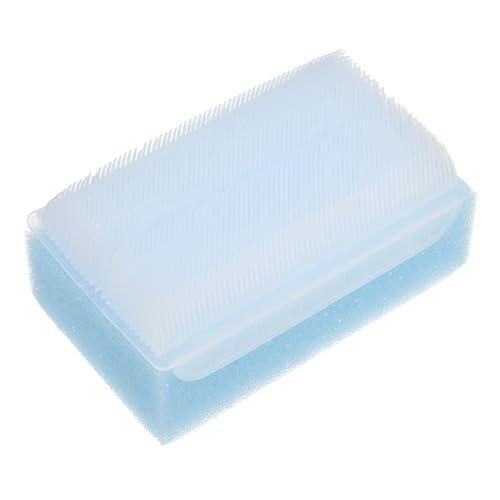 Milisten Cepillo Sensorial para Niña Azul Diseño Ergonómico Esponja Suave para Masaje y Baño Herramienta Esencial para Cuidado y Terapia Infantil