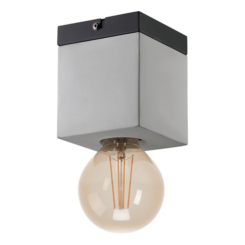 EGLO Deckenlampe Prestwick 3, 1 flammige Deckenleuchte, industrial,...