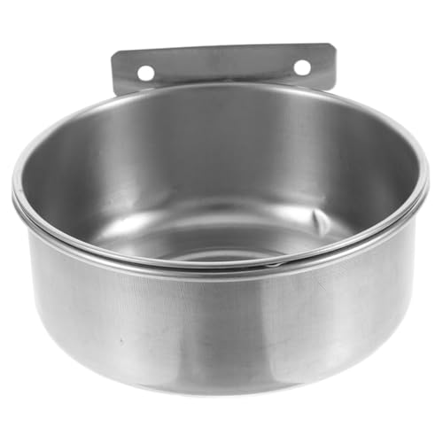 Levemolo 製ペット用フード 丈夫で噛み耐性あり ケージ掛け式犬猫用食器 傾斜設計で食べやすく お手入れ簡単固定可能