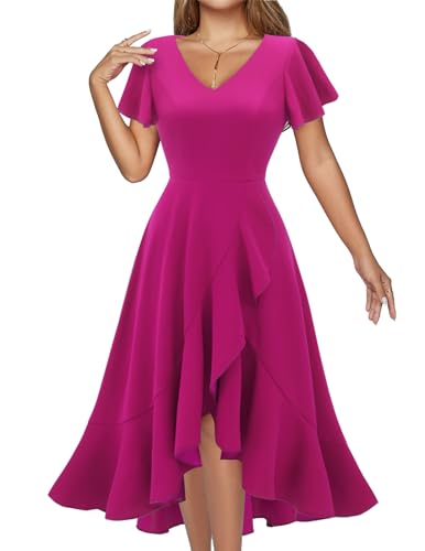 Image of DRESSTELLS Women's Cocktail Dresses 2026, Formal Fall Wedding Guest Dress