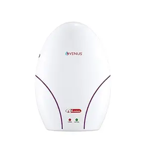 VENUS Lava Instant 3L30 3-Litre 3KW, Instant Water Heater (White) Copper Tank with 10 Years Guarantee - ISI