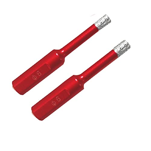 Broca Diamante 6 mm para Cerámica y Mármol 2 Piezas miniatura 3