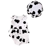 Generisch 2027 Mädchen- Zweiteiliger Tankini mit Schleife Rüschen für Babys Kleinkinder Strandoutfit mit verspielten Details für den Sommerurlaub am Meer (Black, 6-12 Month)