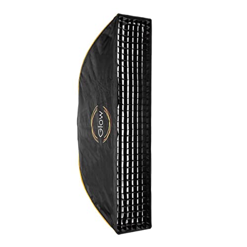 GLOW EZ LOCK 12x56" Quick Strip Rectangular Bowens Mount Softbox W/External, Int $80.00