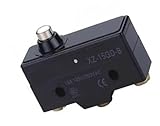XZ-15GD-B Micro Switch SPDT NO+NC Miniature Short Reed Plunger Type 15A 125V AC for Industrial Control