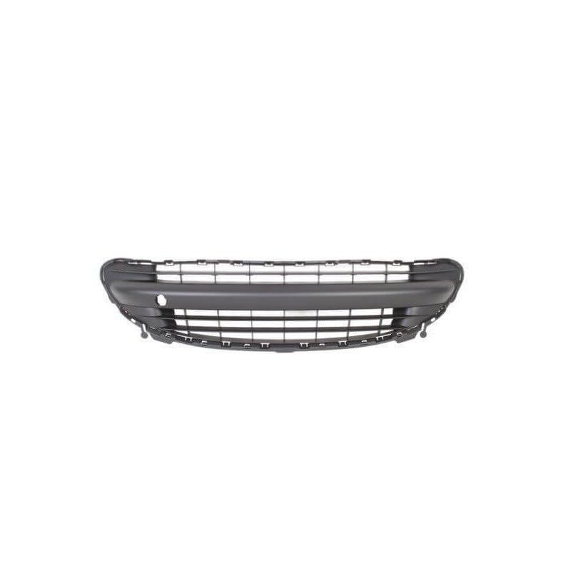 Grille pare-choc avant centrale noir compatible avec Peugeot 207 2006-2009