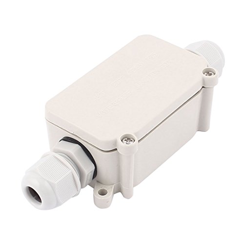 Caja de Conector Impermeable IP65 3 Vías PG9 Gris miniatura 1