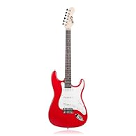 Electric Guitar: The RockJam electric guitar included in this kit features a full-sized electric guitar made from a basswood body, it has three single-coil pickups, a pickup selector, two tone controls, a volume control, and a whammy bar. It has an e...