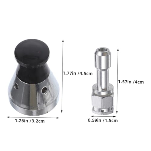 2 Sets Pressure Cooker Valve Safety Regulator with Exhaust Rod Large Pressure Limiting Valves Steam Exhaust Replacement Parts Quick and Easy Installation miniatura 2