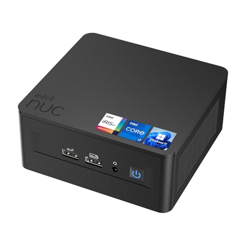 【Prestazioni e Efficienza Ottimali】 Intel NUC 13 Pro, con il processore Intel Core i7-1360P di 13a generazione, offre prestazioni potenti fino a 5,0 GHz, 12 core e 16 thread per un mix eccellente di potenza ed efficienza. Ideale per varie attività, il sistema di dissipazione del calore efficiente garantisce un funzionamento silenzioso continuo, mentre la grafica Intel Iris Xe gestisce facilmente rendering 3D ed editing video.