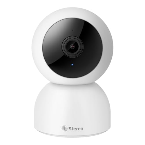 El Mejor Listado de Camaras de Vigilancia Steren - 5 favoritos. 48 STEREN Cámara de Seguridad Wi-Fi 3 Mpx robotizada con seguidor de Movimiento, Doble Banda CCTV-213