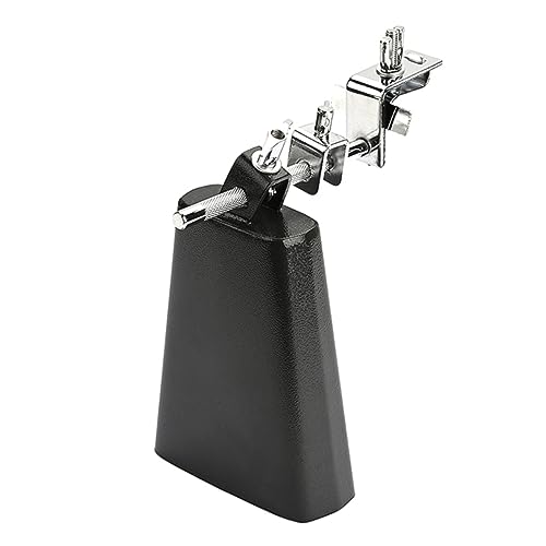 Levemolo Drum Set Cowbell Wear Resistant Special Accessory Smooth Surface Confidence in Performance for All Events