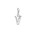 Produktbild Thomas Sabo Damen-Charm-Anhänger V Buchstabe Silber Charm Club 925 Sterling Silber 1602-643-21