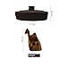 Rufutle Glove Box Lock for BMW G30 5 Series 2018-2021, Car Glove Box Handle Cover Lid Lock Glove Boxes Switch 51416997932