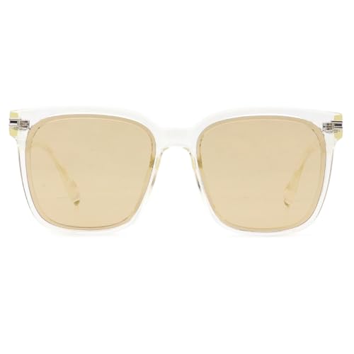 WANAKA CRYSTAL DUNE Trendy Square Sunglasses for Women Men, TR90 Frame, TAC Lens, UV400 Protection, Unisex3