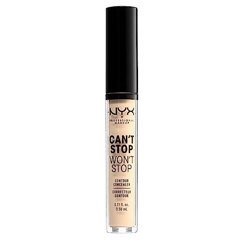 Nyx Can?T Stop Won?T Stop Full Coverage Contour Concealer Pale 3 5ml - vue 5