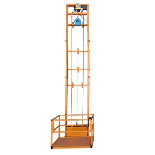 monte-charge Ascenseur domestique, petit cargo, plateforme élévatrice, entrepôt, bâtiment industriel élévateur à matériaux(Moyen)