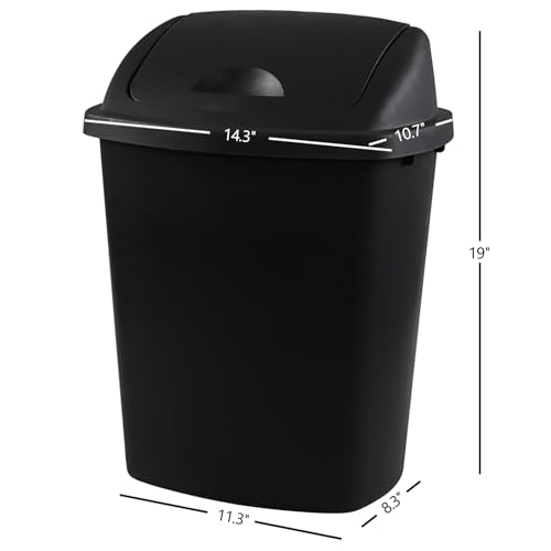 Caneca de basura plástica plegable 25 litros pack 4 miniatura 2