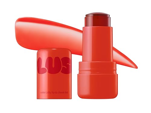 Elensilia Plush Water Jelly Lip & Cheek Tint – Water Melong, 10g (0.35oz) | Lightweight & Buildable Tint for a Natural, Fresh Glow