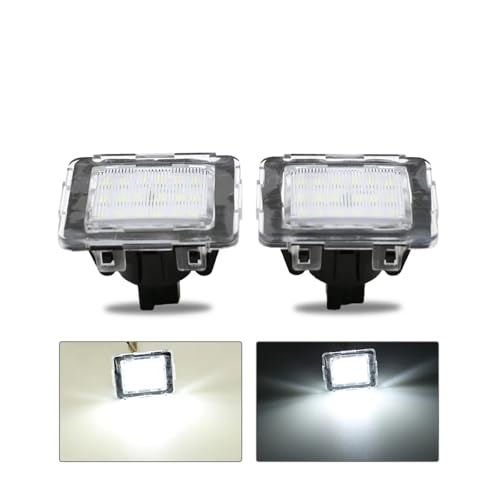 Luces LED para matrícula de Mercedes Benz GLA X156 y GLS X166 3