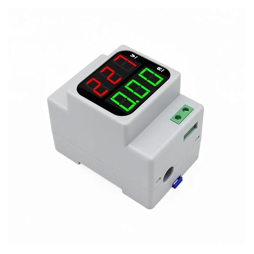 Medidor combinado digital AC con pantalla dual LED para voltaje y corriente 5