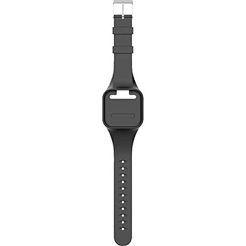 Golf Buddy Bundle Voice 2 Golfbuddy Voice2 Easy-to-Use Talking GPS (White/Black) + Silicon Wristband (Black)