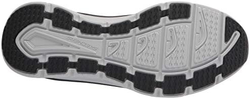Skechers Men's D'Lux Walker Quick Upgrade Loafer, Black/White, 13 | Image 3