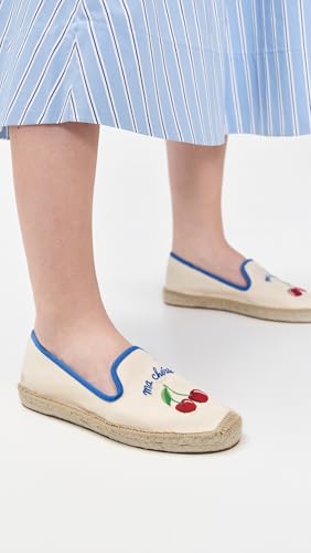 Soludos Women's The Embroidery Smoking Slippers3